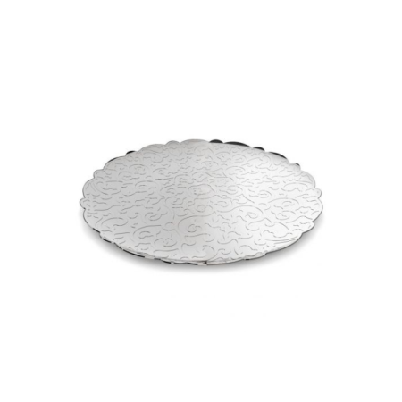 Plateau rond Dressed en inox
