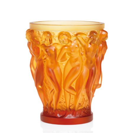 Vase Bacchantes ambre