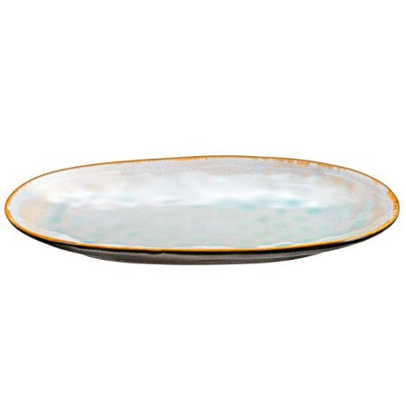 Plat extra large Shadow Aqua