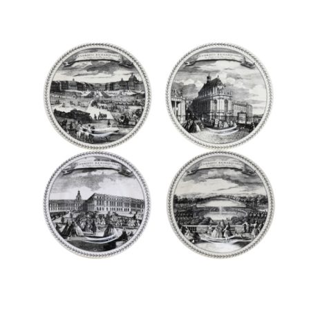 Coffret 4 assiettes canapés Endroits remarquables - Versailles