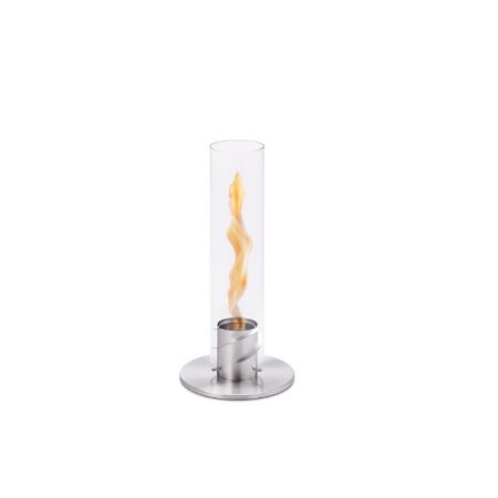 Lampe de table torche SPIN Argent