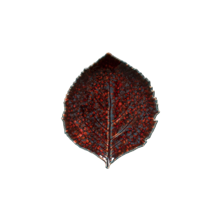 Petite assiette Hortensia feuille de vigne