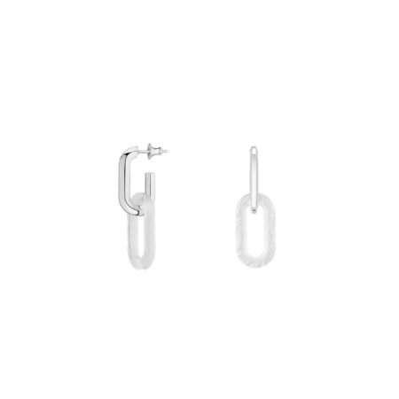 Boucles d'oreilles Empreinte animale argent
