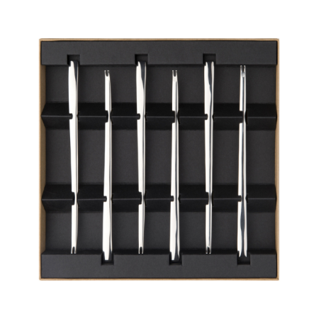 Coffret de 6 curettes à crustacés Modulo