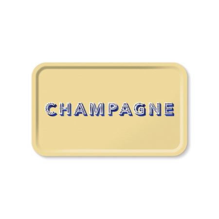 Plateau Champagne beige