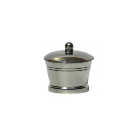 Boîte à dents unie en étain