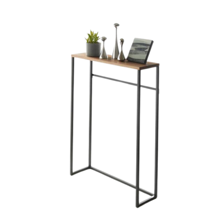 Table console Tower noir